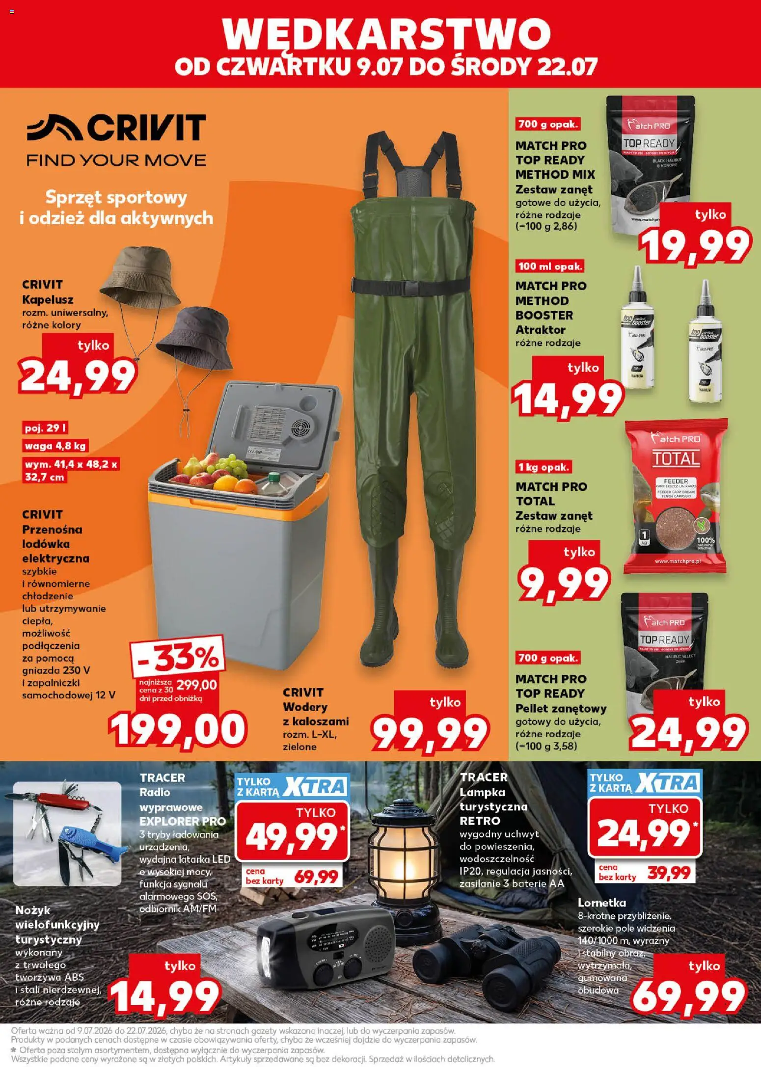 Kaufland Polsko leták - Złap okazje od 09.07.2026 | Strana: 15 | Produkty: Rádio, Baterie AA, Halibut, LED