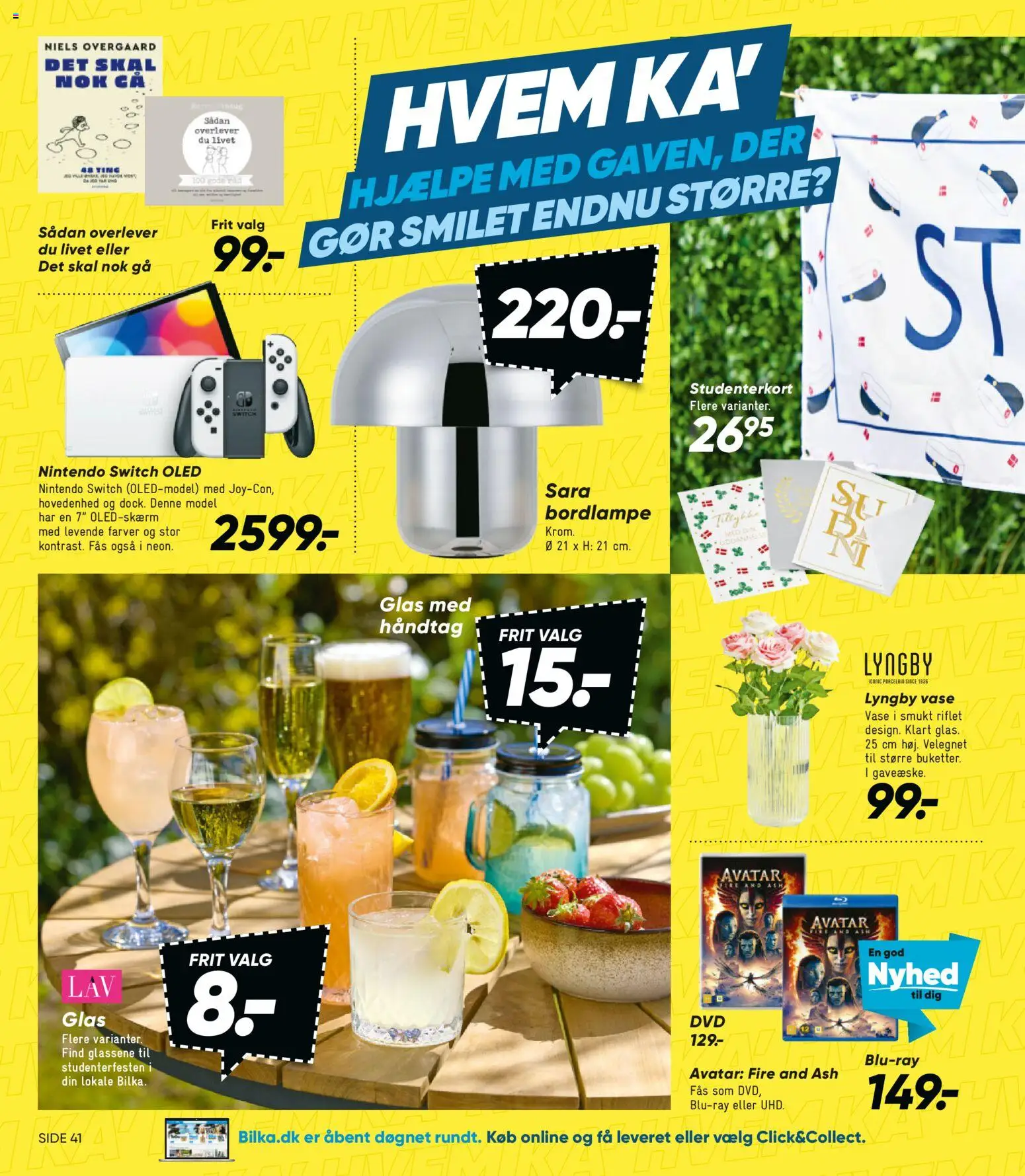 Bilka tilbudsavis – gyldig fra 19.06.2026 | Side: 8 | Produkter: Vase, Nintendo Switch, Søm