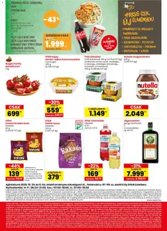 Spar City szórólap Budapest - amely érvényes a következő dátumtól: 2026.10.29. | Oldal: 2