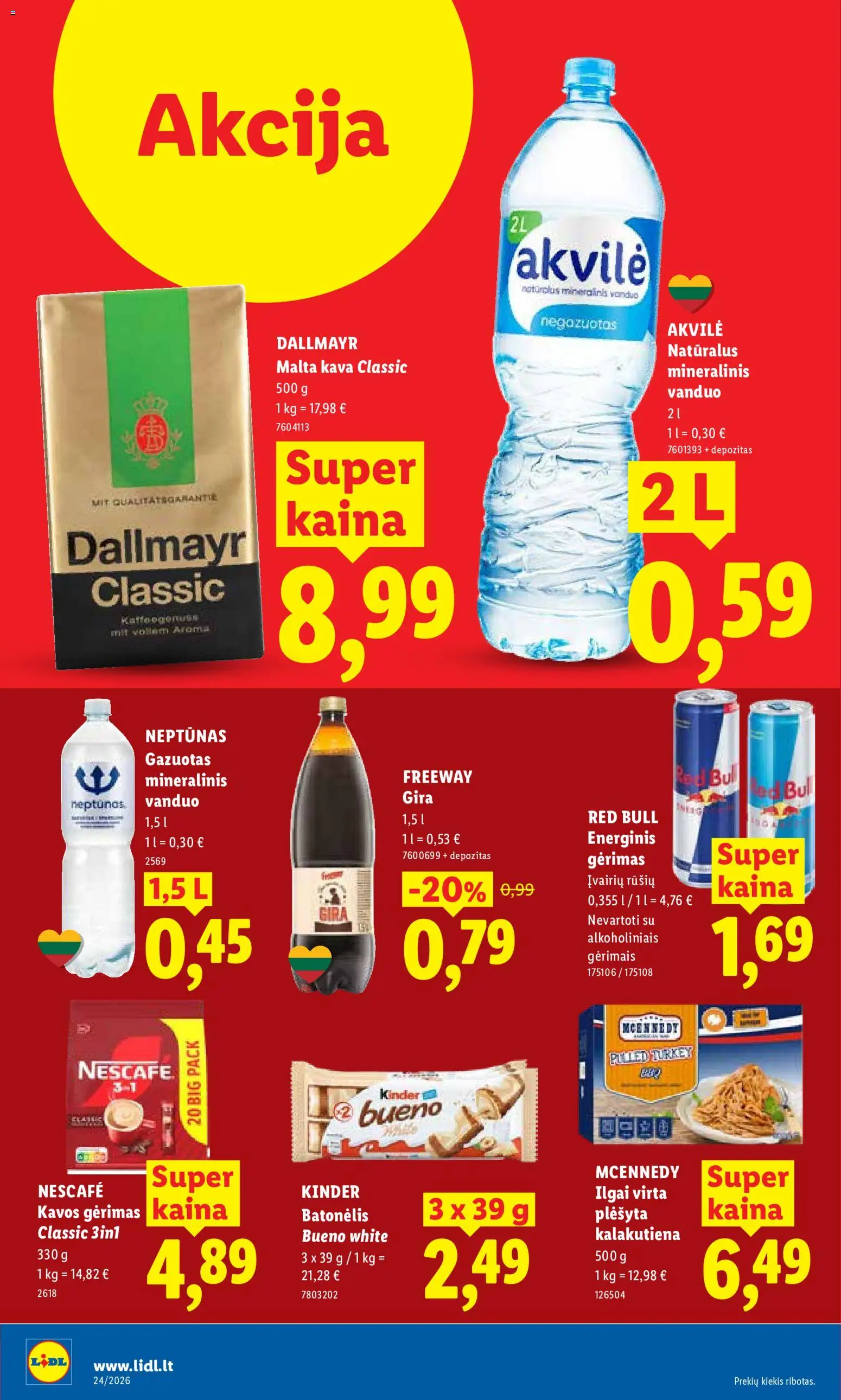 LIDL akcijos nuo 08.06.2026 | Puslapis: 18 | Prekių: Kava