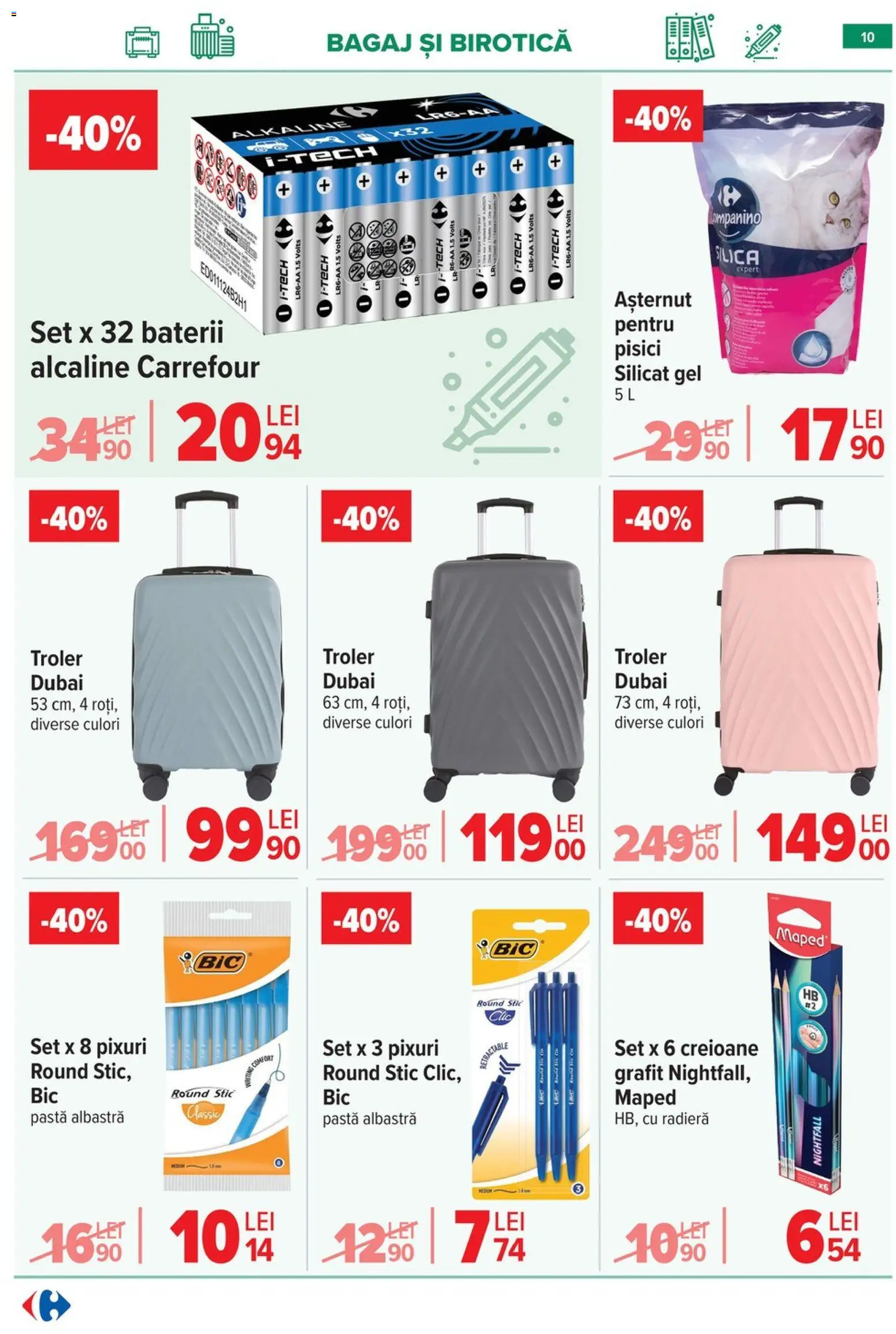 Noul catalog Carrefour – valabil de la 06.05.2026 | Pagină: 11 | Produse: Baterii
