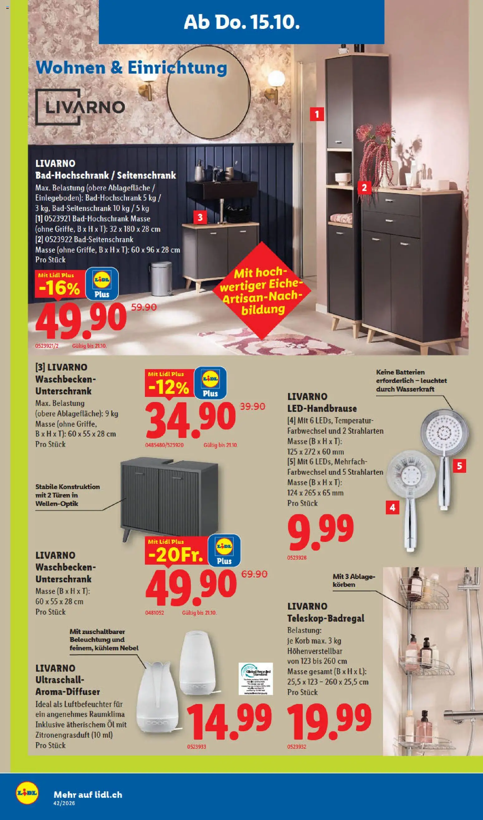 Lidl aktionen – gültig ab 15.10.2026 | Seite: 14