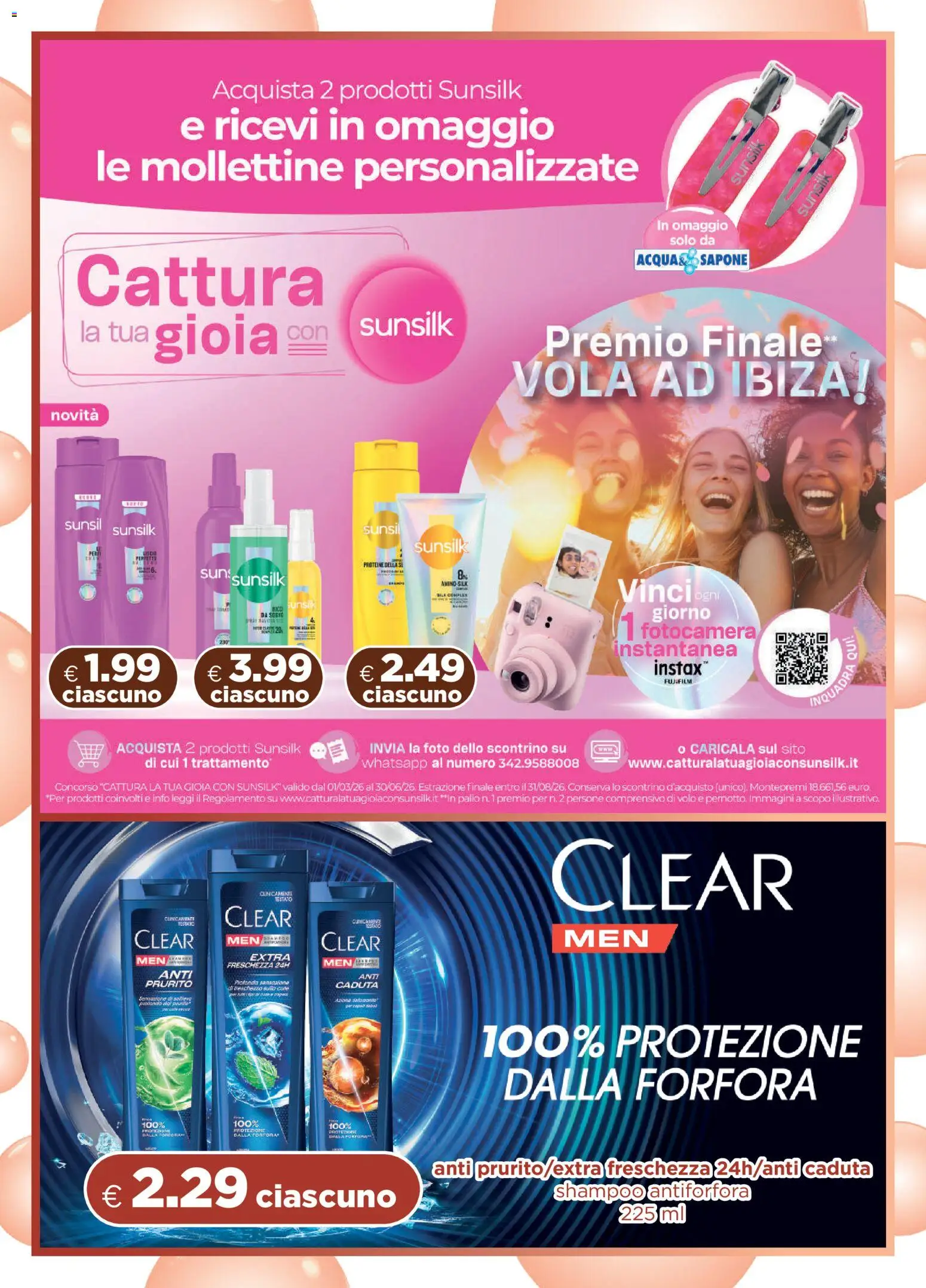 Volantino Acqua e Sapone del 05.04.2026 | Pagina: 11 | Prodotti: Shampoo, Fotocamera