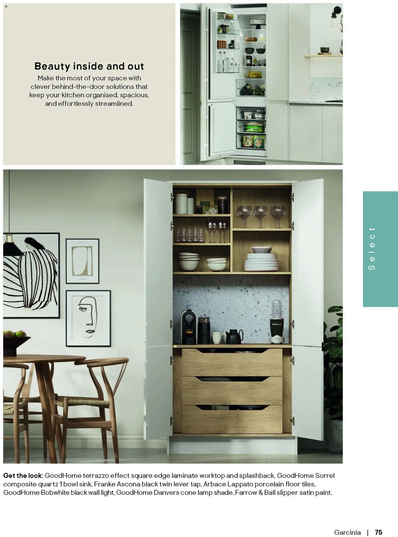 {H1} | Page: 45 | Products: Doors, Worktop, Knob, Laminate worktop