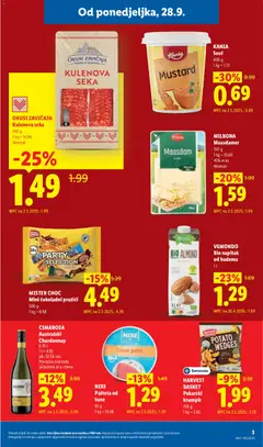 Senf, Kania Senf - Pregled kataloga iz trgovine Lidl, vrijedi od 28.09.2026 | Stranica: 3