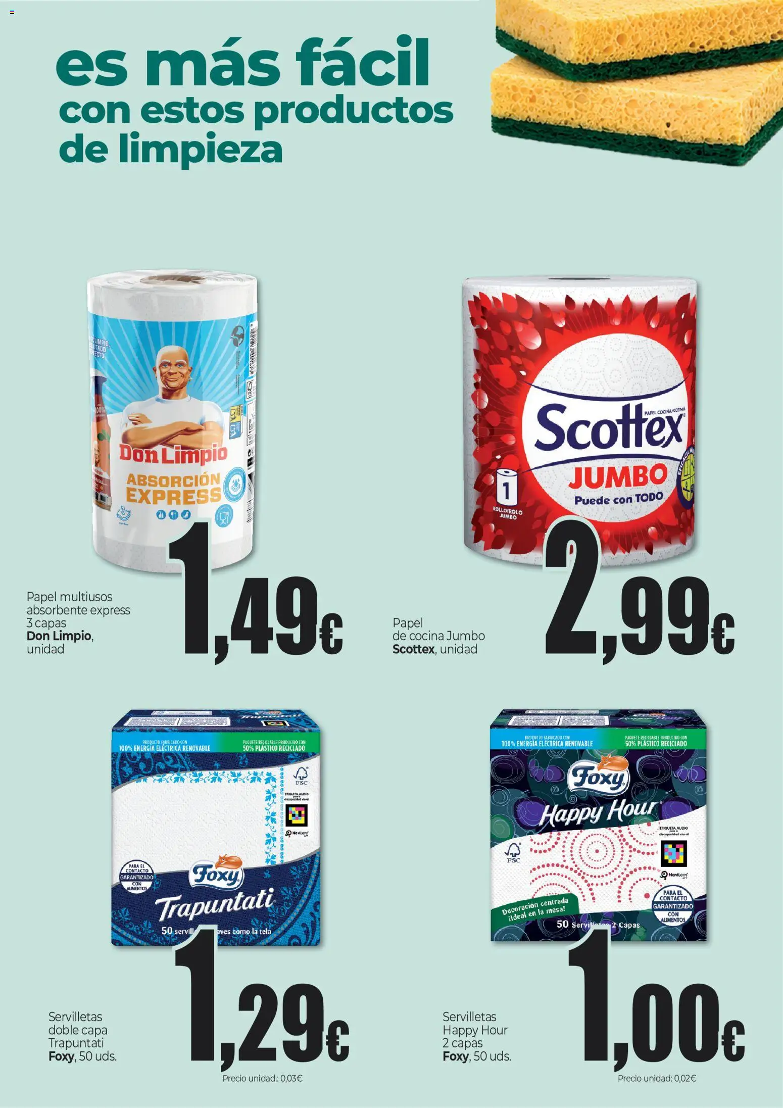 Unide Especial limpieza del hogar │ válido desde el 10/09/2026 | Página: 5 | Productos: Audio, Decoración, Mesa, Alimentos