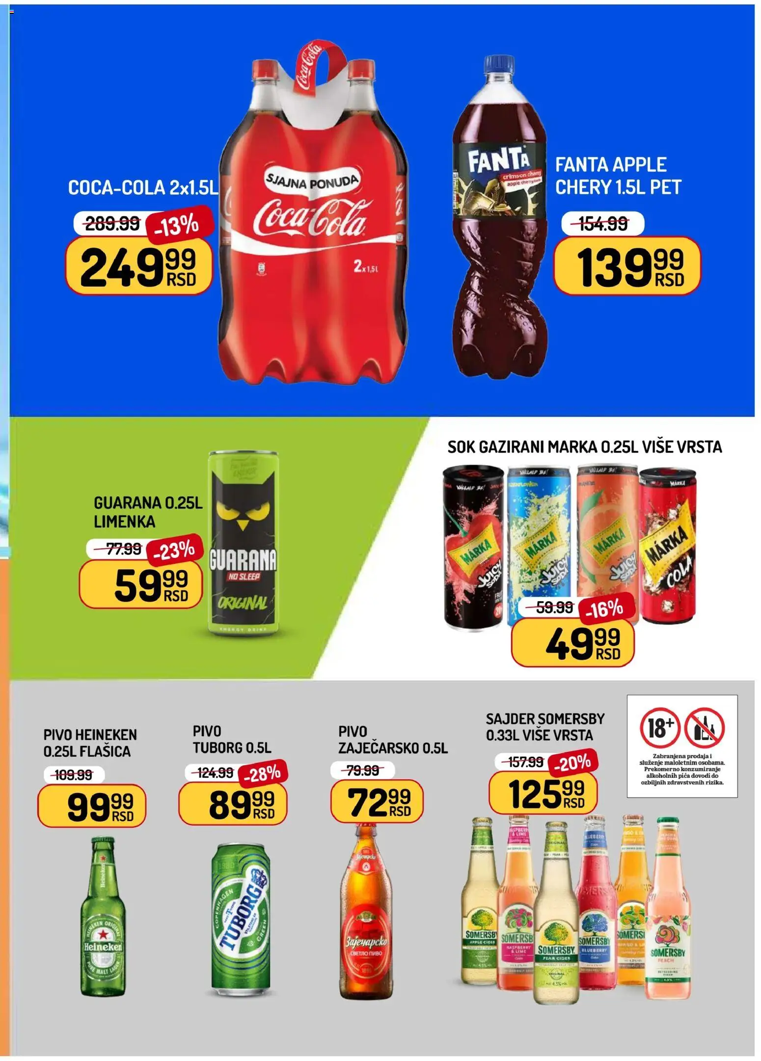 Aman katalog - važi od 03.07.2026 | Strana: 13 | Proizvode: Cider, Somersby, Pica, Sok