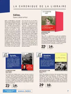 E.Leclerc - Prévisualisation de E.Leclerc Guide rentree litteraire valide à partir de 01/09/2026 | Page: 7