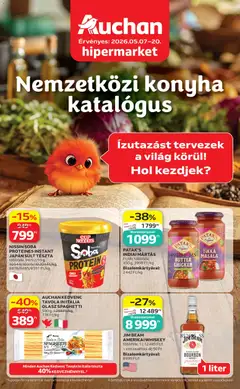 Auchan Nemzetközi konyha ajánlataink - amely érvényes a következő dátumtól: 07.05.2026