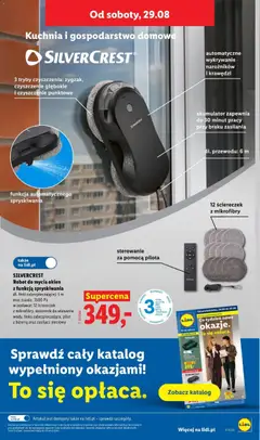 Pogląd oferty "Lidl gazetka" - ważna od 24.08.2026 | Strona: 35 | Produkty: Robot, Bateria