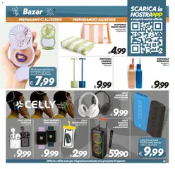 Anteprima del volantino SuperConveniente volantino Caltanissetta, San Cataldo, Avola, Lascari, Milazzo, Barcellona valido a partire dal 19/06/2026 | Pagina: 25 | Prodotti: Auricolari, Ventilatore, Microfono, Borraccia