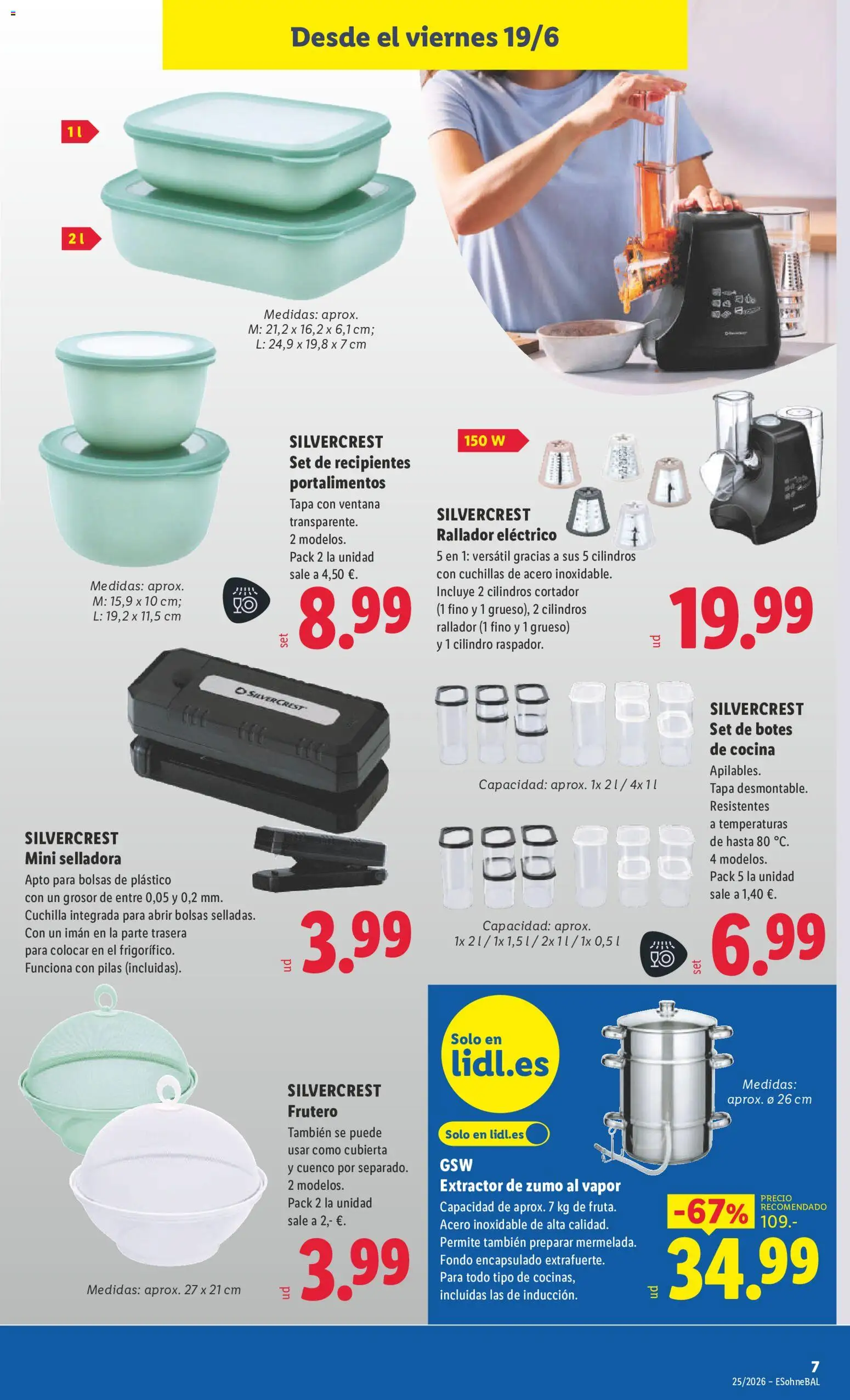 Lidl folleto de bazar │ válido desde el 15.06.2026 | Página: 19 | Productos: Ροζ πιπέρι, Cocina