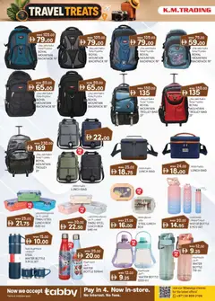 Preview of KM Trading catalogue travel treats valid from 18 Jun, 2026 | Page: 14