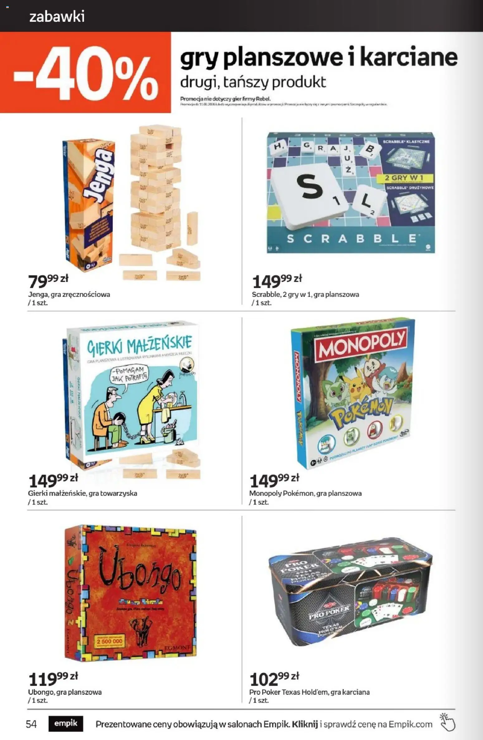 Empik promocje od 29.07.2026 | Strona: 54 | Produkty: Gra, Gry