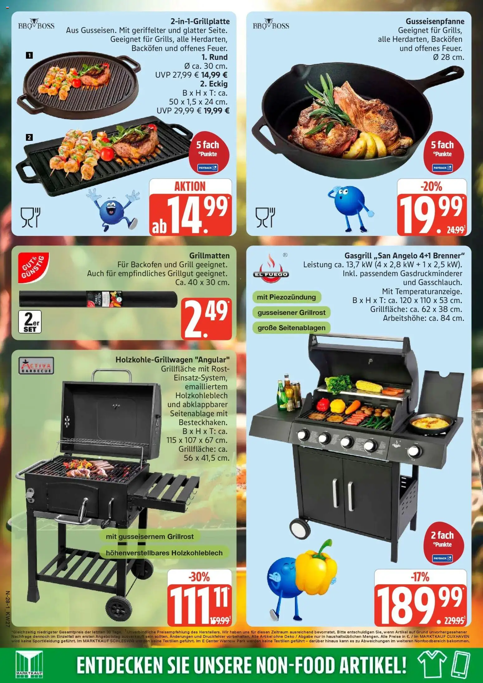 Edeka - EDEKA: Wochenangebote – gültig ab 28.06.2026 | Seite: 28 | Produkte: Grill, Backofen