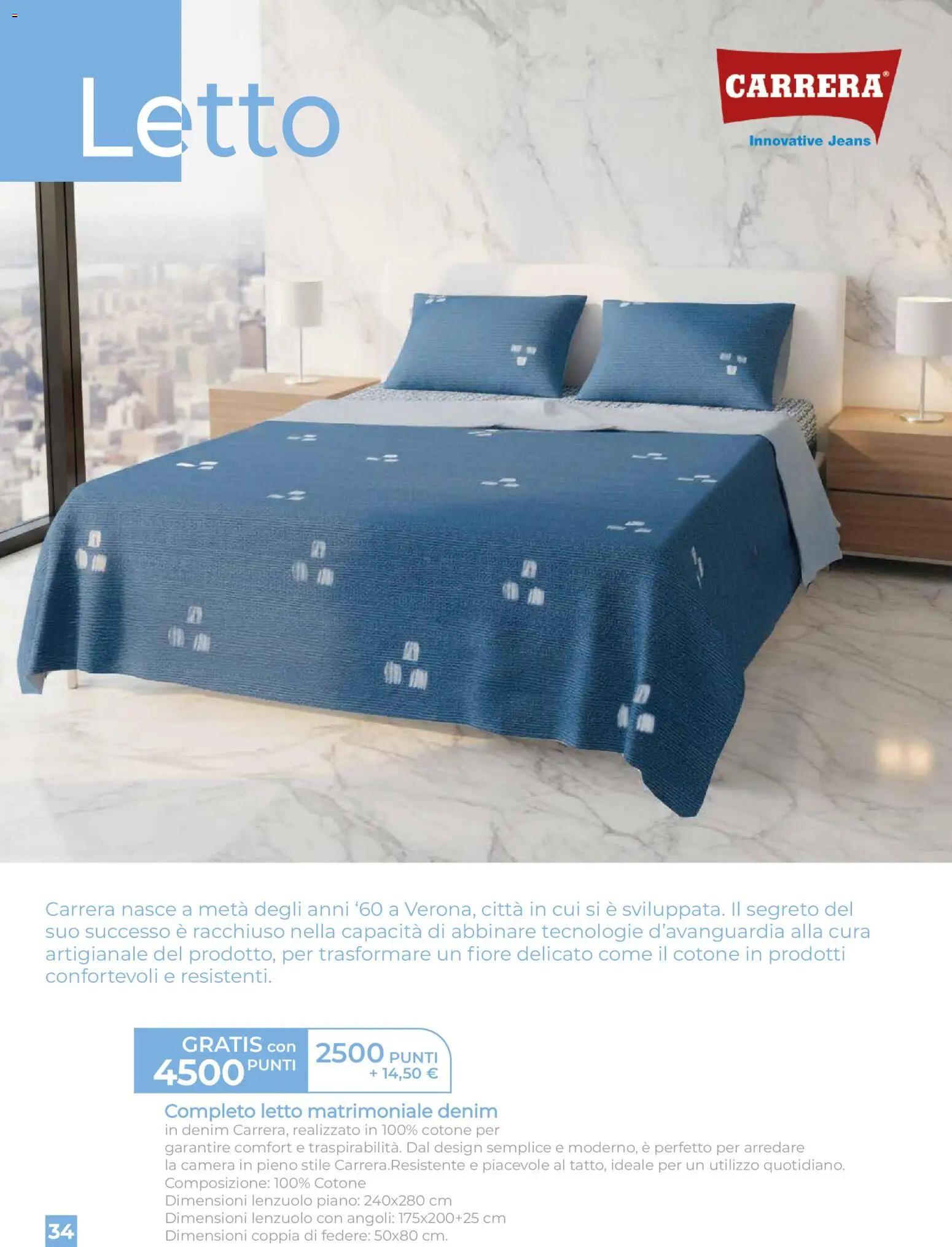 Volantino Galassia del 06/10/2026 | Pagina: 34 | Prodotti: Letto matrimoniale, Jeans, Letto