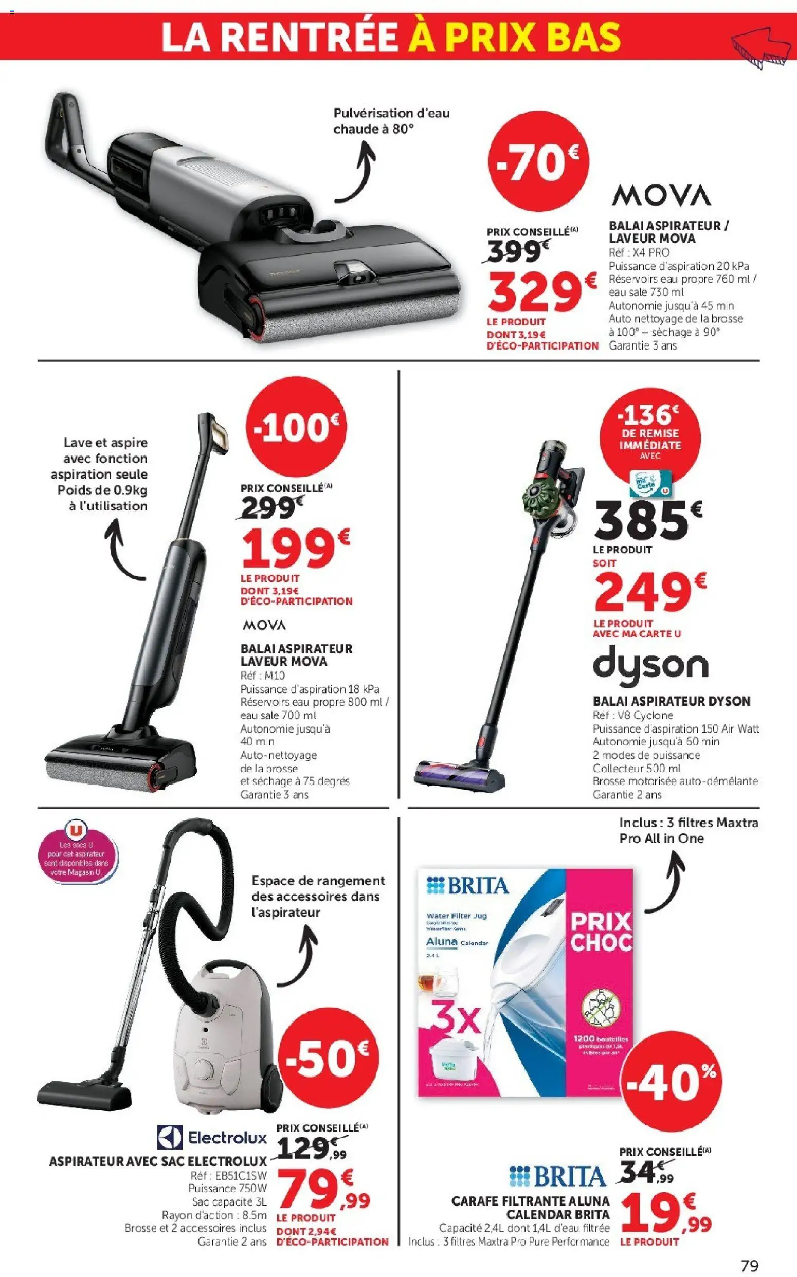 {H1} | Page: 79 | Produits: Carafe filtrante, Sac, Carafe, Brosse