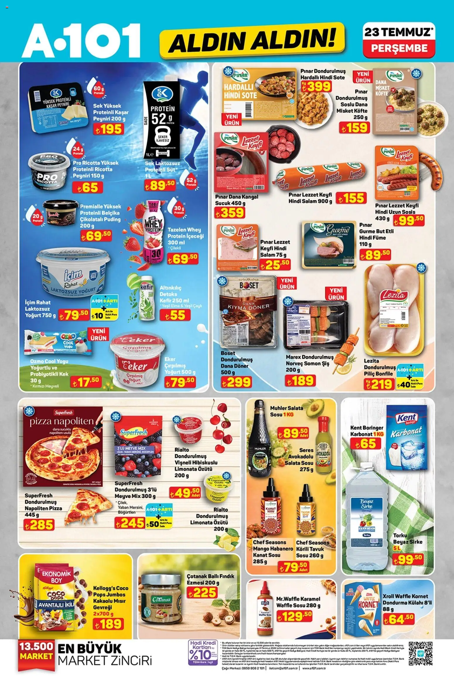 A101 - Katalog Aldın Aldın bu hafta (23 Temmuz 2026) catalogue cover