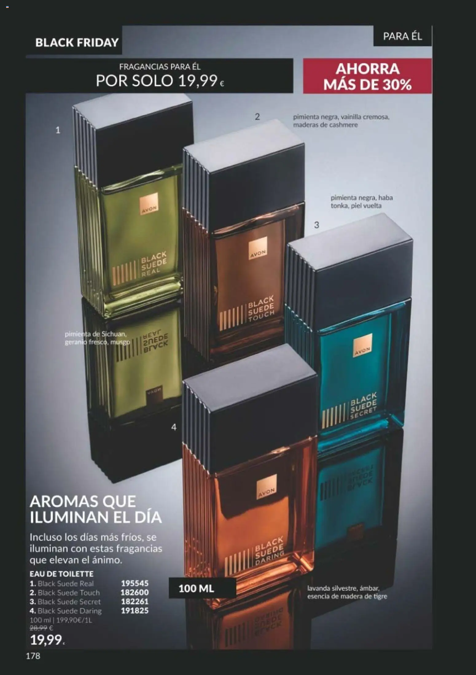 Catálogo AVON Black Friday │ válido desde el 01/11/2026 | Página: 178 | Productos: Eau de toilette, Vainilla