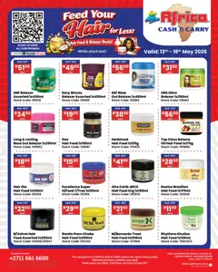 Africa Cash & Carry specials catalogue – valid from 13.05.2026