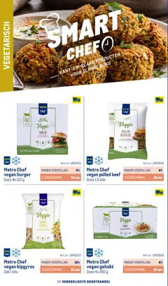 Makro folder - Smart chef - Voorbeeld van een folder van Makro, geldig van 01-11-2026 | Pagina: 32 | Producten: Gehakt, Gyros, Zak, Strips