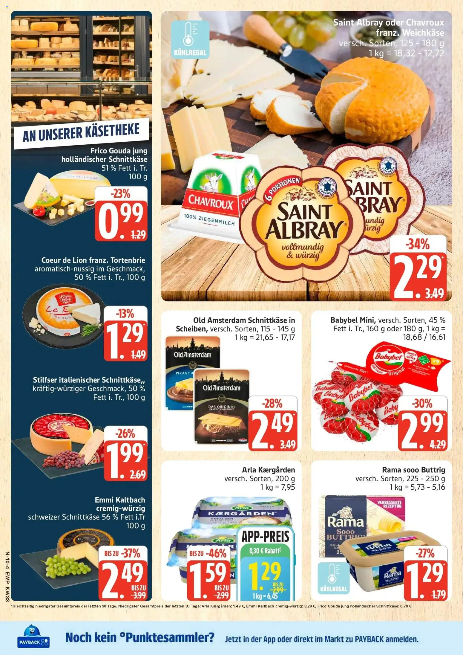Edeka Prospekt Rostock (ab 10.08.2026) » Angebote Online | Seite: 10 | Produkte: Rama, Gouda, Babybel