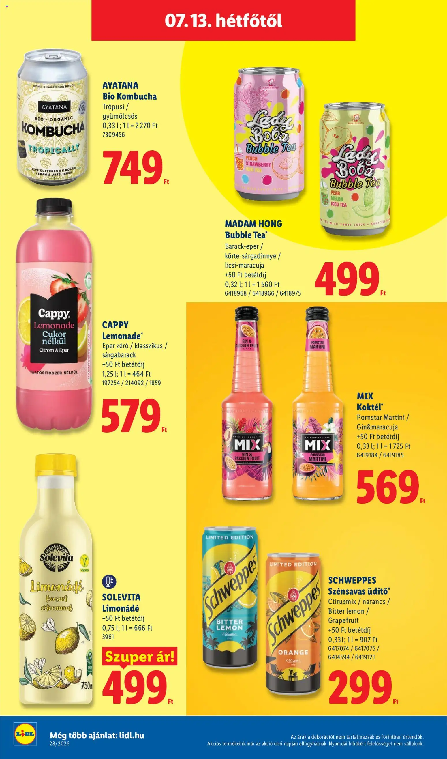 Lidl akciós ujság - amely érvényes a következő dátumtól: 2026.07.09. | Oldal: 74