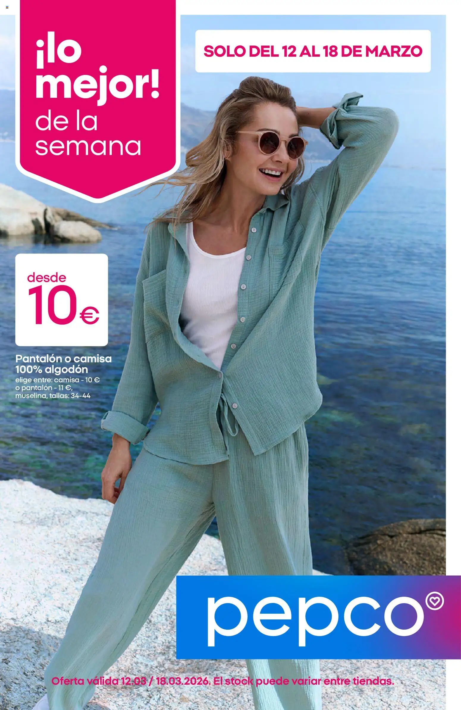 Pepco folleto │ válido desde el 12.03.2026 | Página: 1 | Productos: Camisa