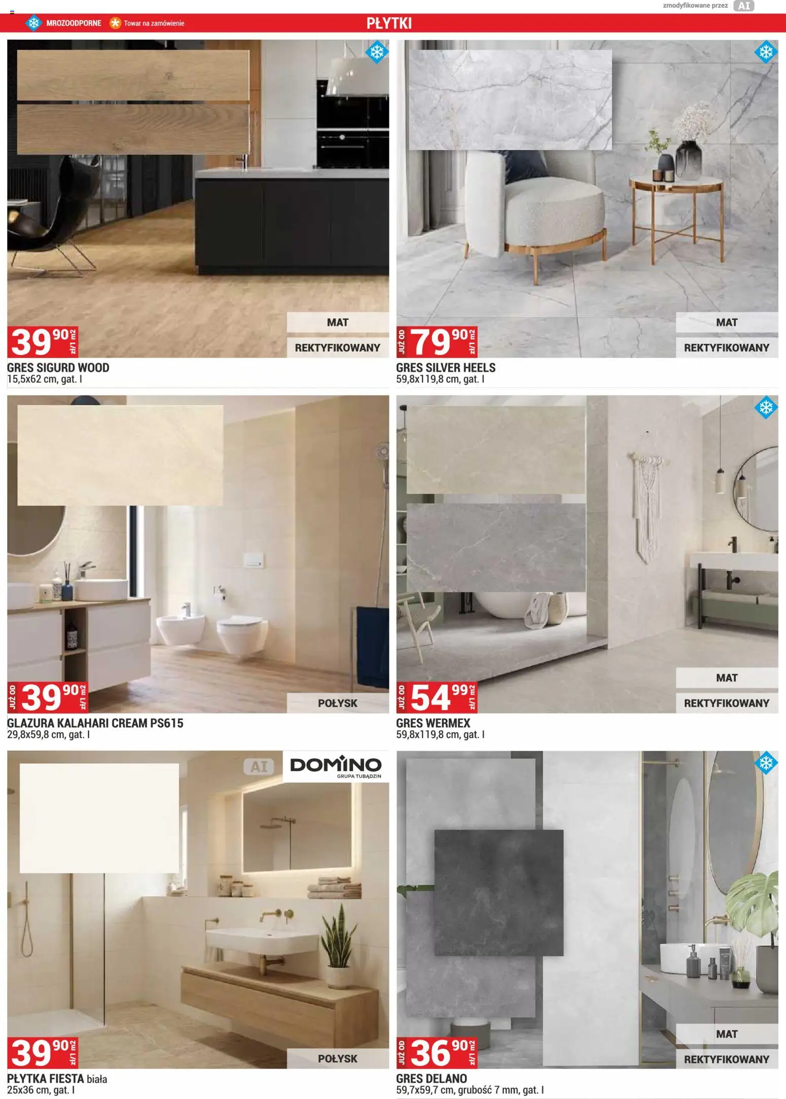 Merkury Market gazetka od 01.10.2026 | Strona: 39 | Produkty: Płytki