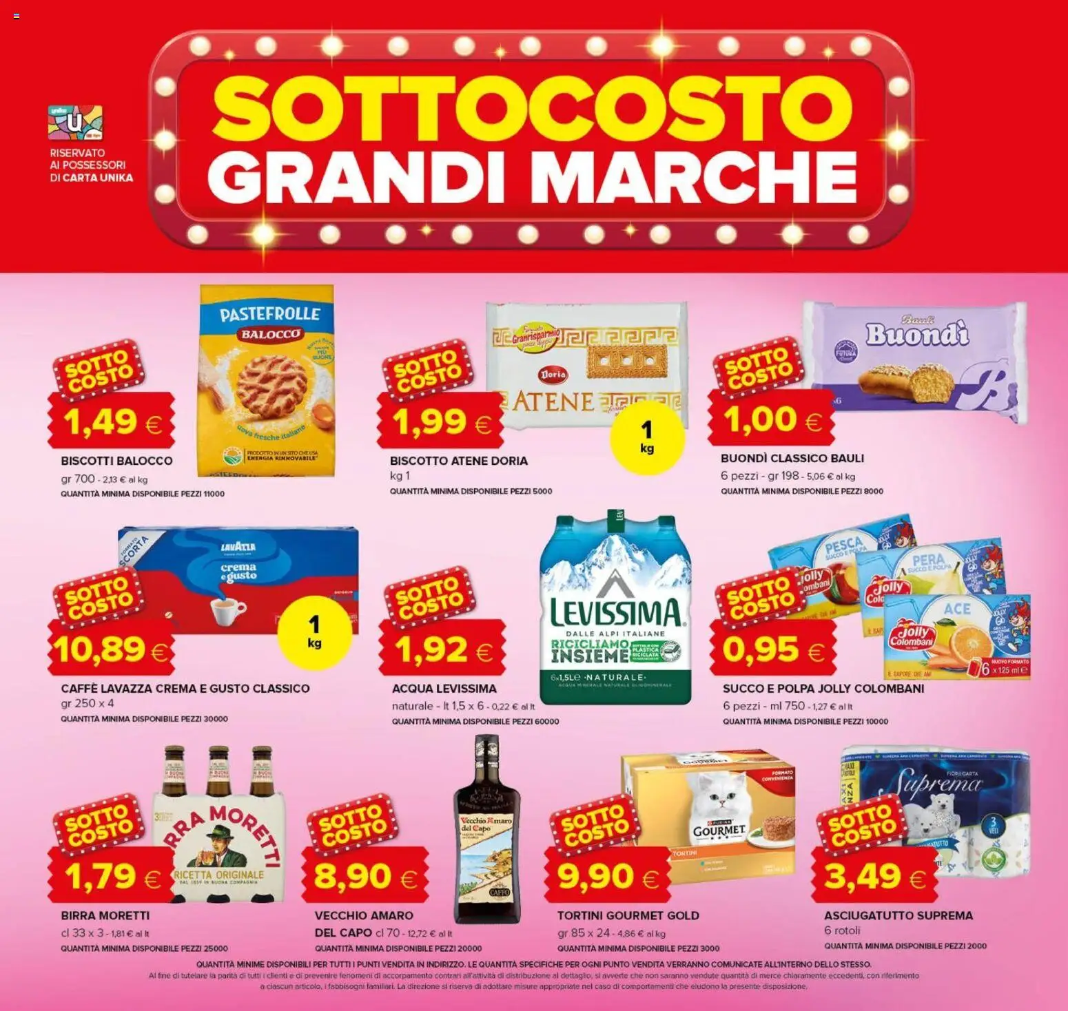 Volantino Oasi del 04/09/2026 | Pagina: 3 | Prodotti: Crema, Uova, Caffè, Birra Moretti