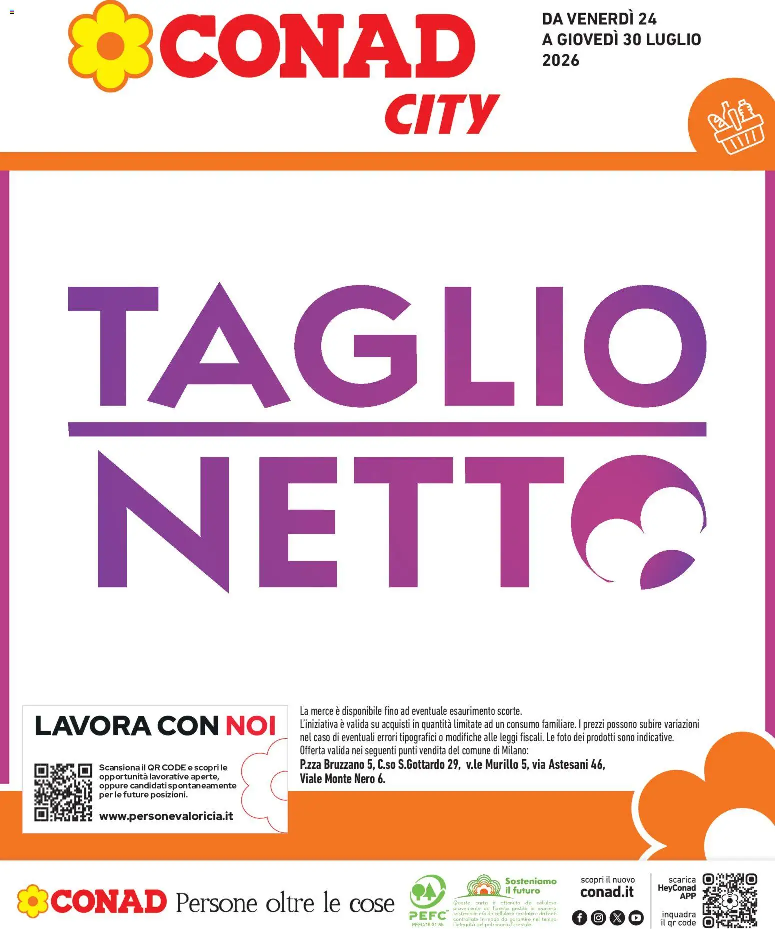 Volantino Conad del 24/07/2026 | Pagina: 1