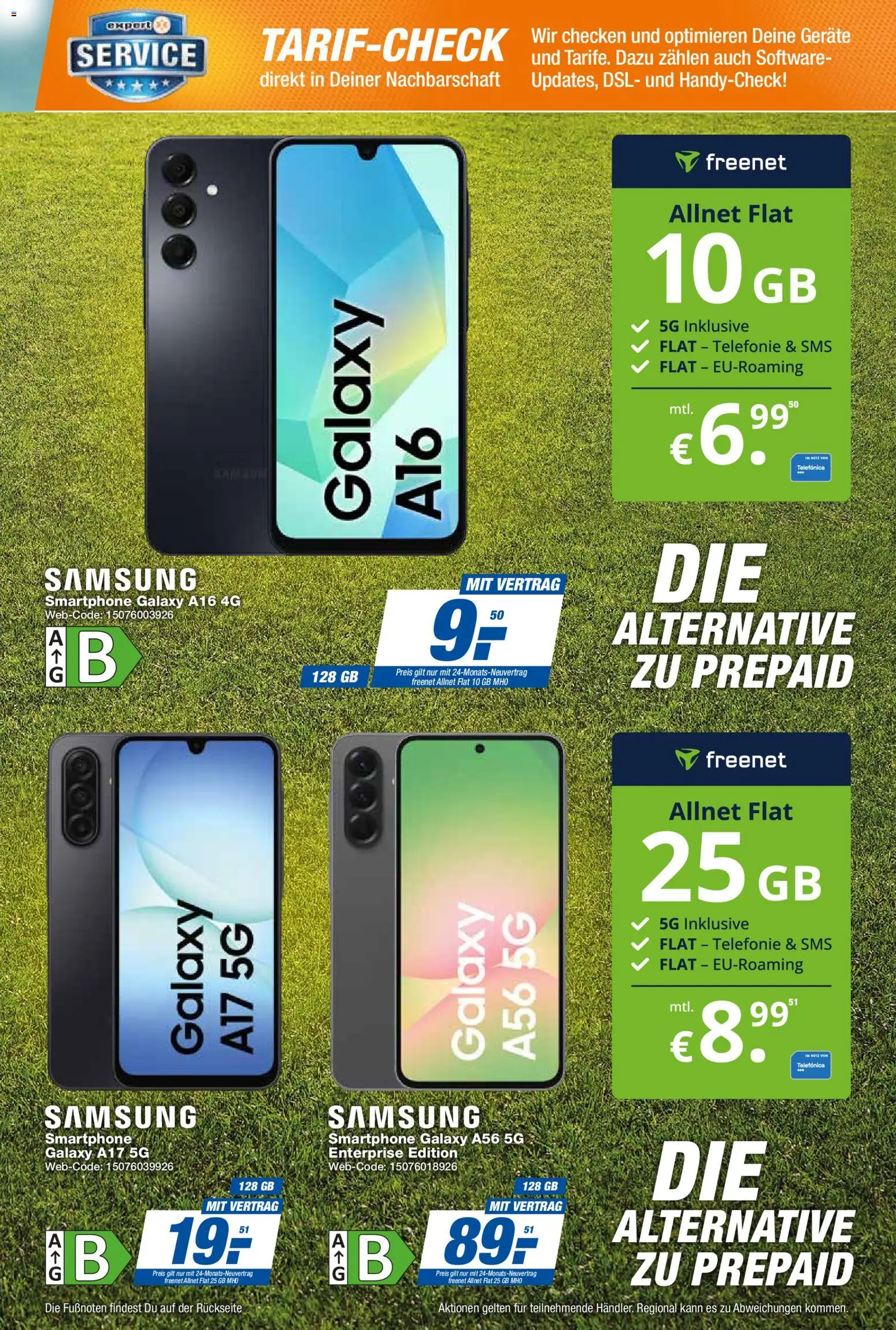 Expert Smarthphone Highlights im Juli – gültig ab 01.07.2026 | Seite: 23 | Produkte: Samsung, Smartphone