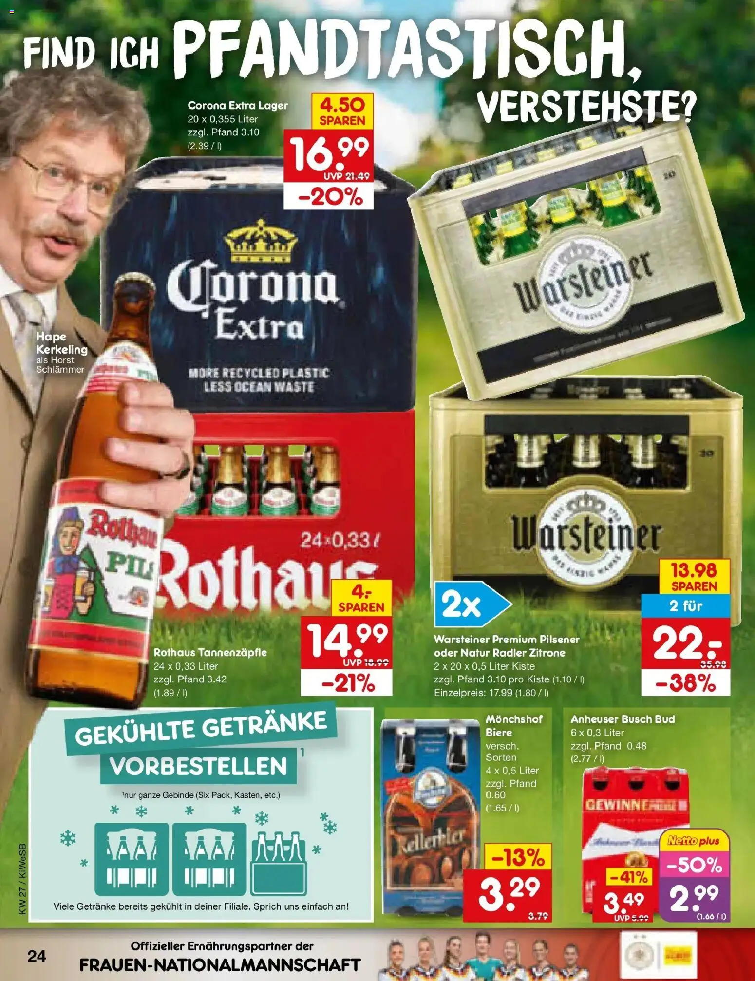 Netto Marken-Discount Prospekt Bad Friedrichshall – gültig ab 29.06.2026 | Seite: 36 | Produkte: Monchshof, Radler, Warsteiner, Zitrone