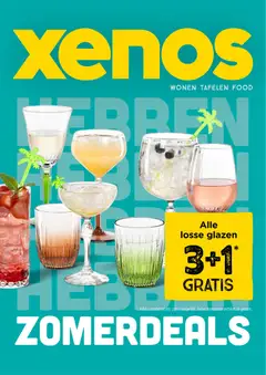 Xenos folder - Voorbeeld van een folder van Xenos, geldig van 15.06.2026