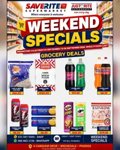 Saverite specials catalogue – valid from 04/09/2026