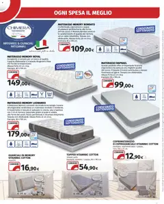 Anteprima del volantino Ipercoop volantino valido a partire dal 10/09/2026 | Pagina: 37 | Prodotti: Data, Materasso, Coprimaterasso