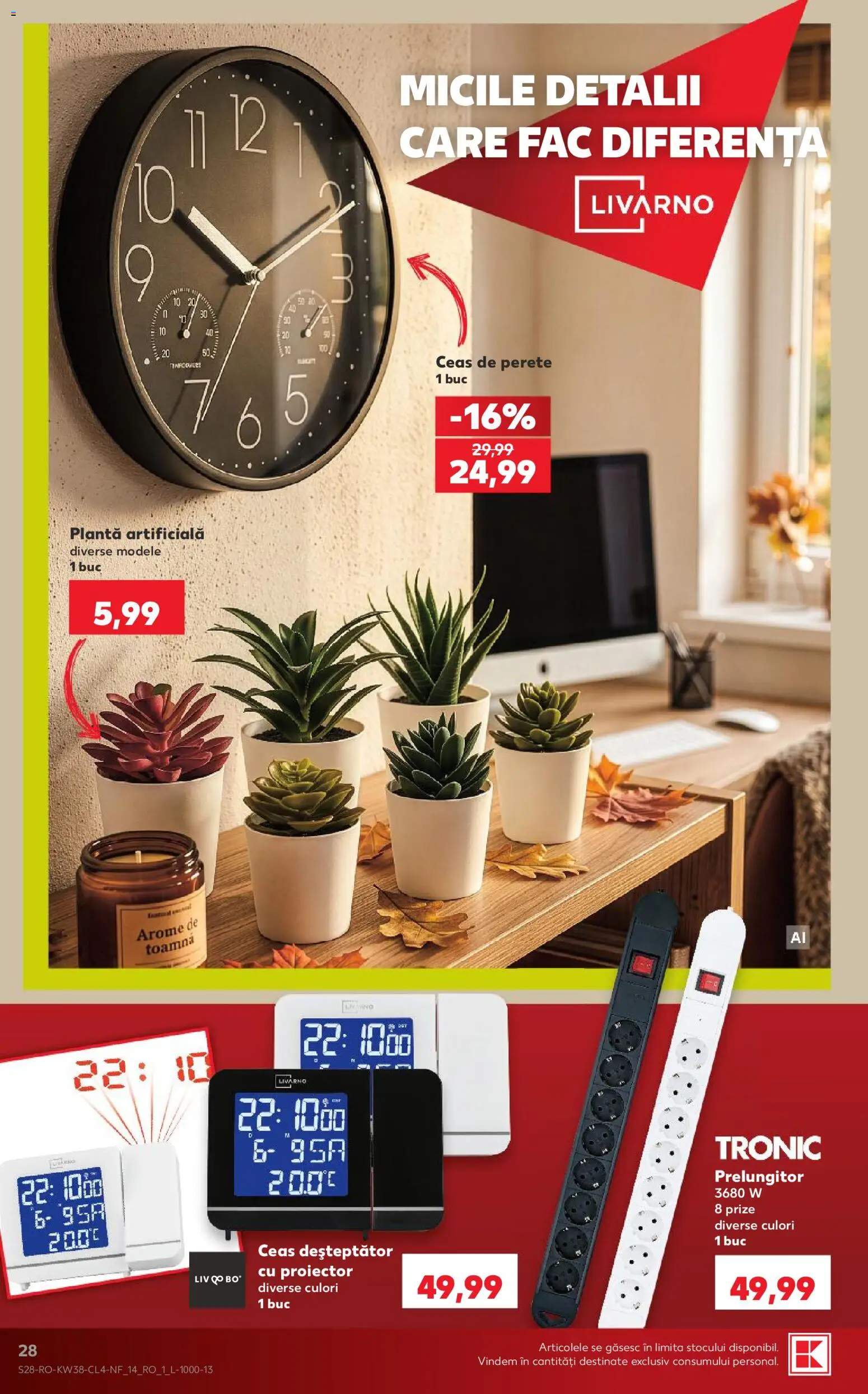 Noul catalog Kaufland – valabil de la 16.09.2026 | Pagină: 28