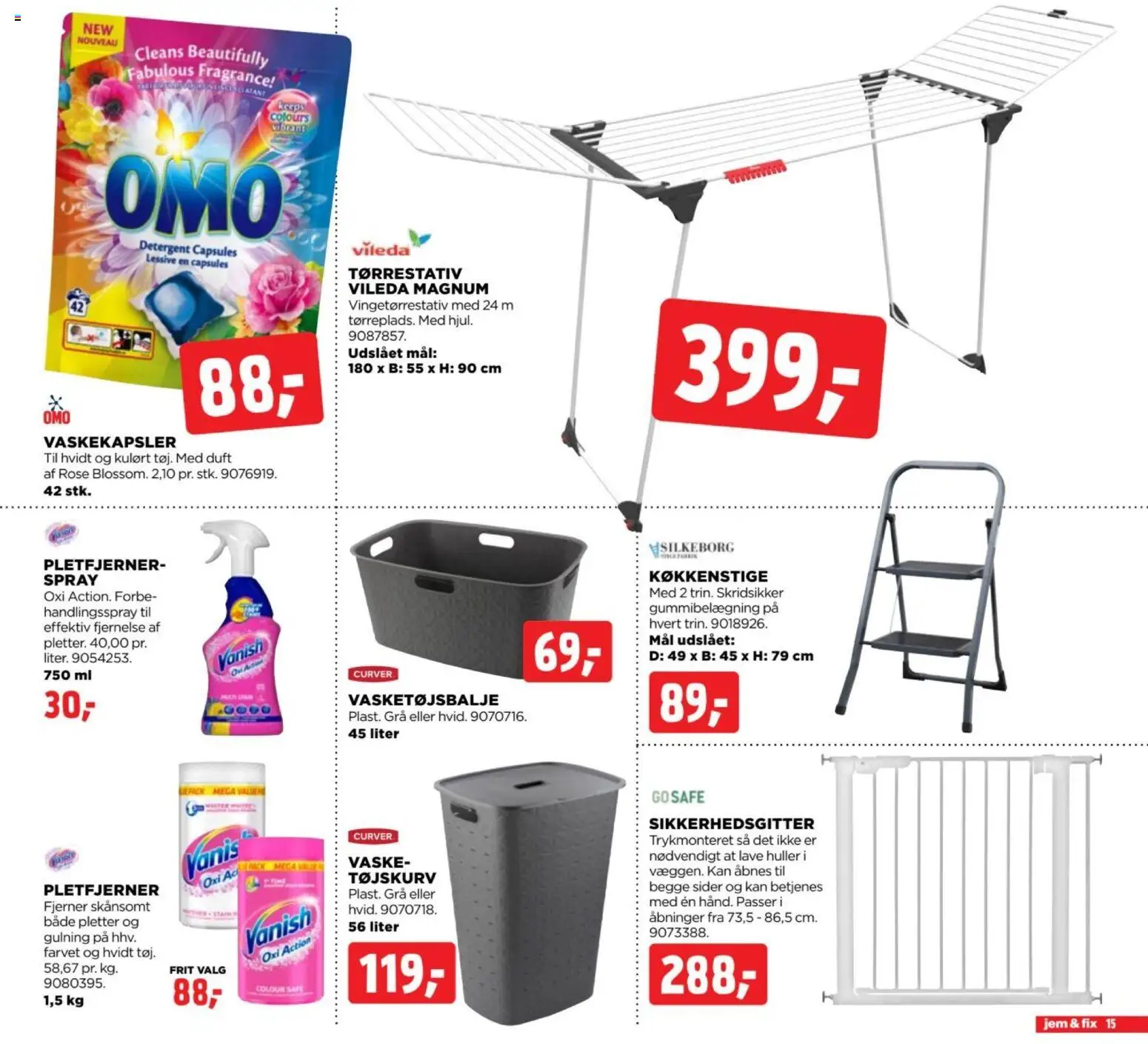 Jem & fix tilbudsavis – gyldig fra 01/11/2026 | Side: 15 | Produkter: Duft, Pletfjerner
