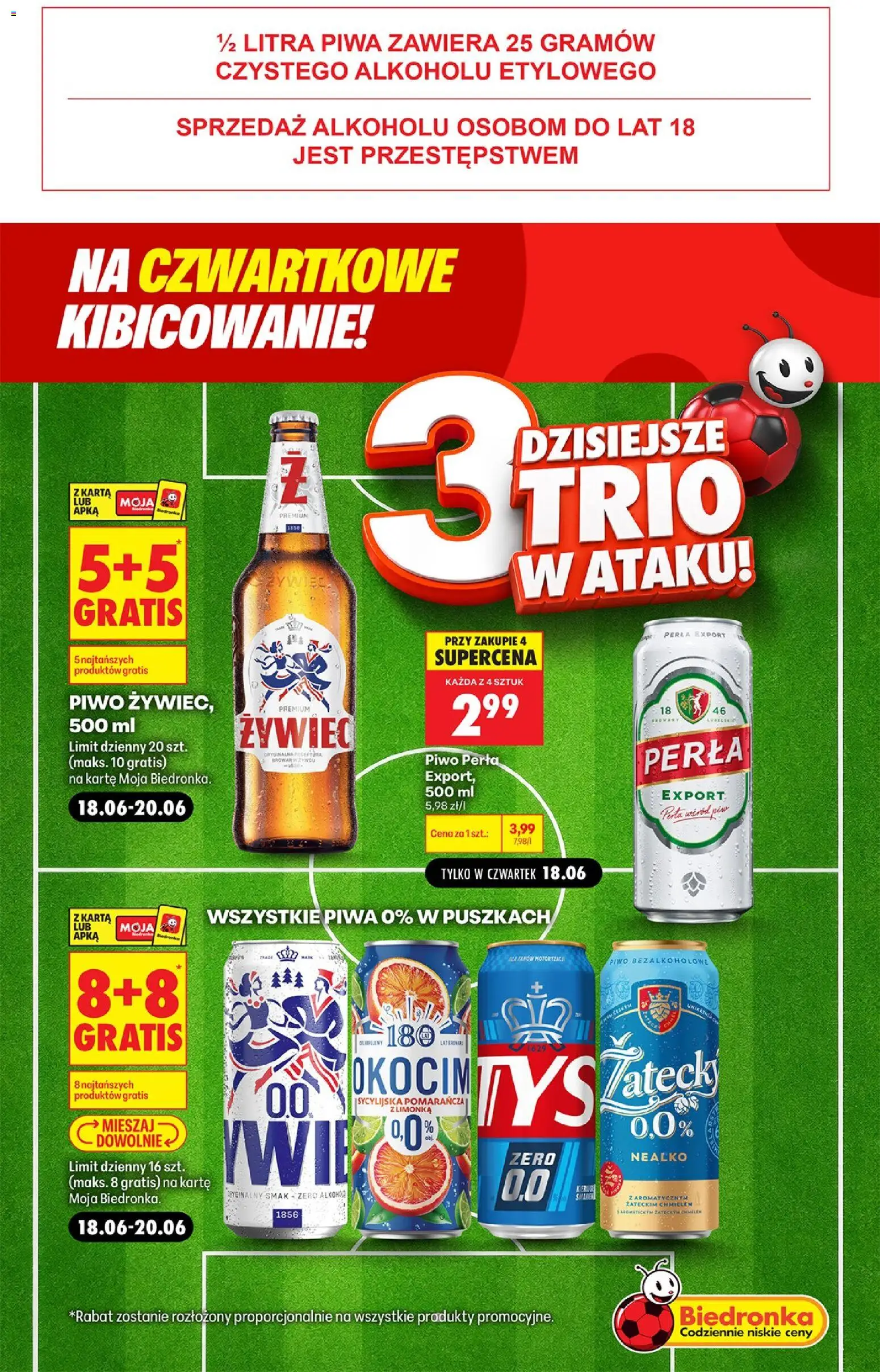 Biedronka Polsko leták - Football od 18.06.2026 | Strana: 3