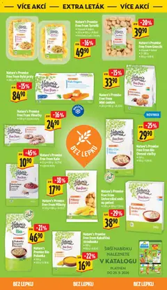 Náhled letáku Nature's Promise Free From Mini cookies, • 120 g • 100 g = 28,25 Kč od 23.09.2026 | Strana: 44