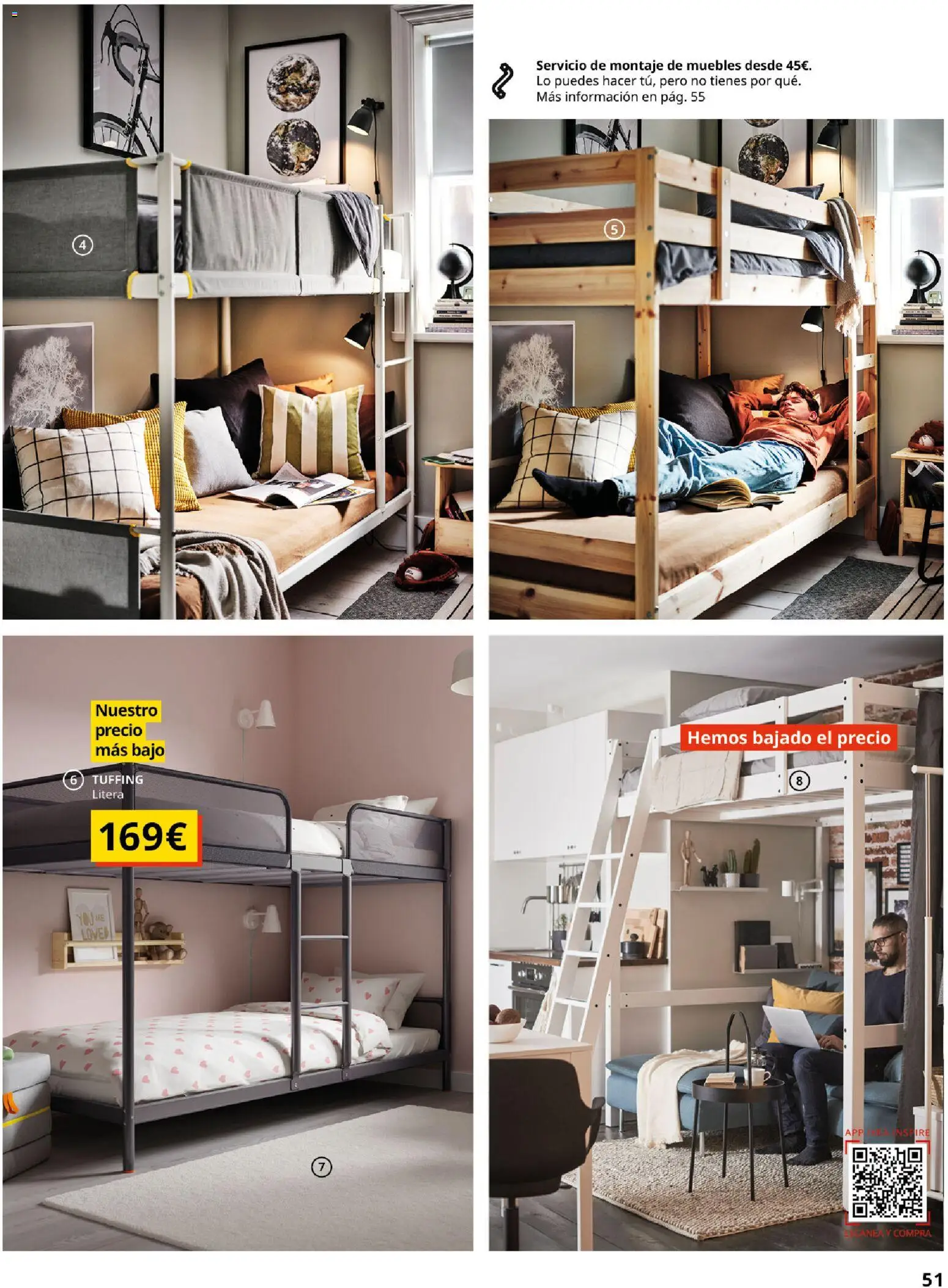 Catálogo IKEA Dormitorios │ válido desde el 01/02/2026 | Página: 51 | Productos: Muebles
