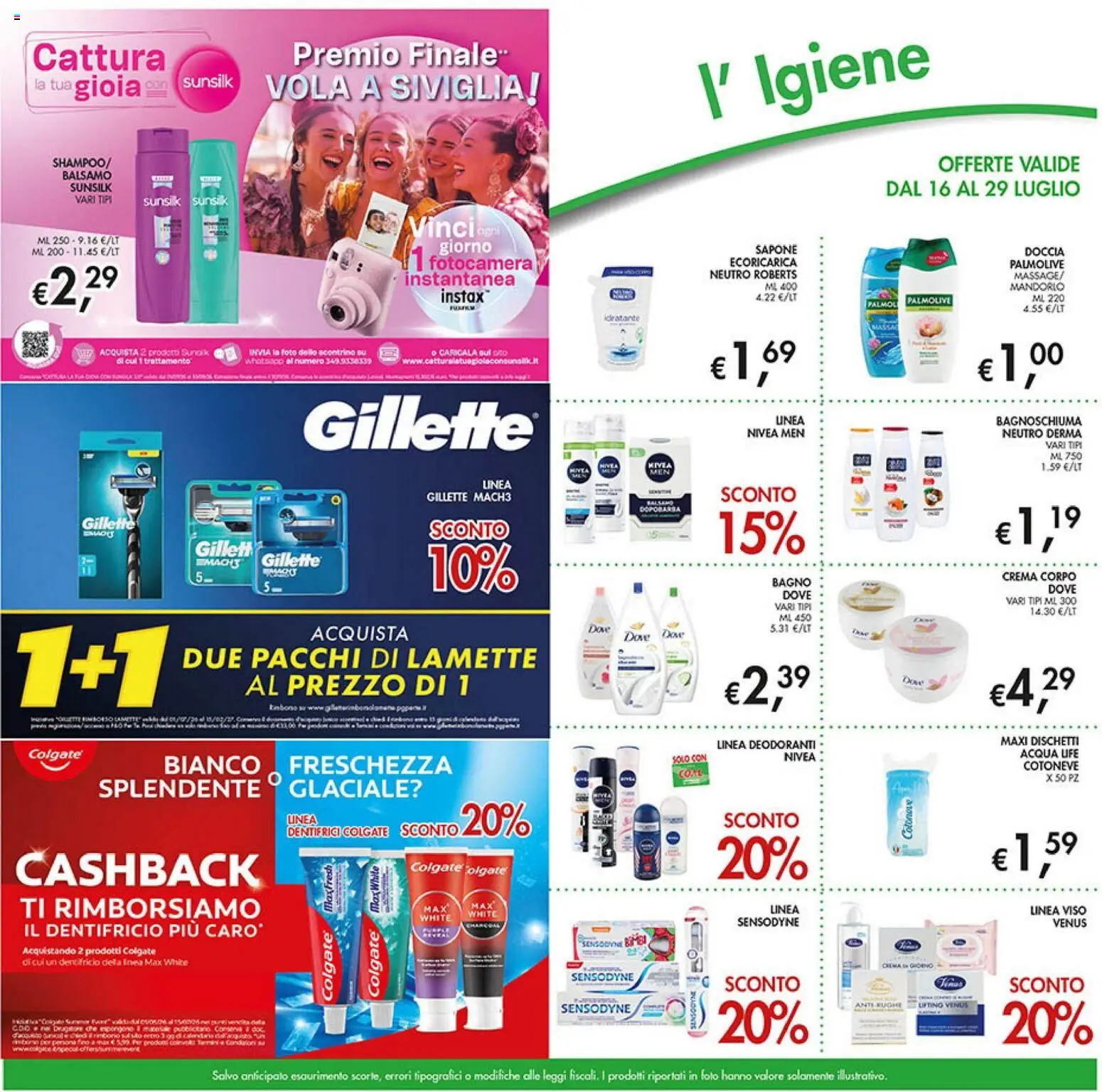 Volantino Coal del 16/07/2026 | Pagina: 25 | Prodotti: Crema, Sapone, Acqua, Doccia