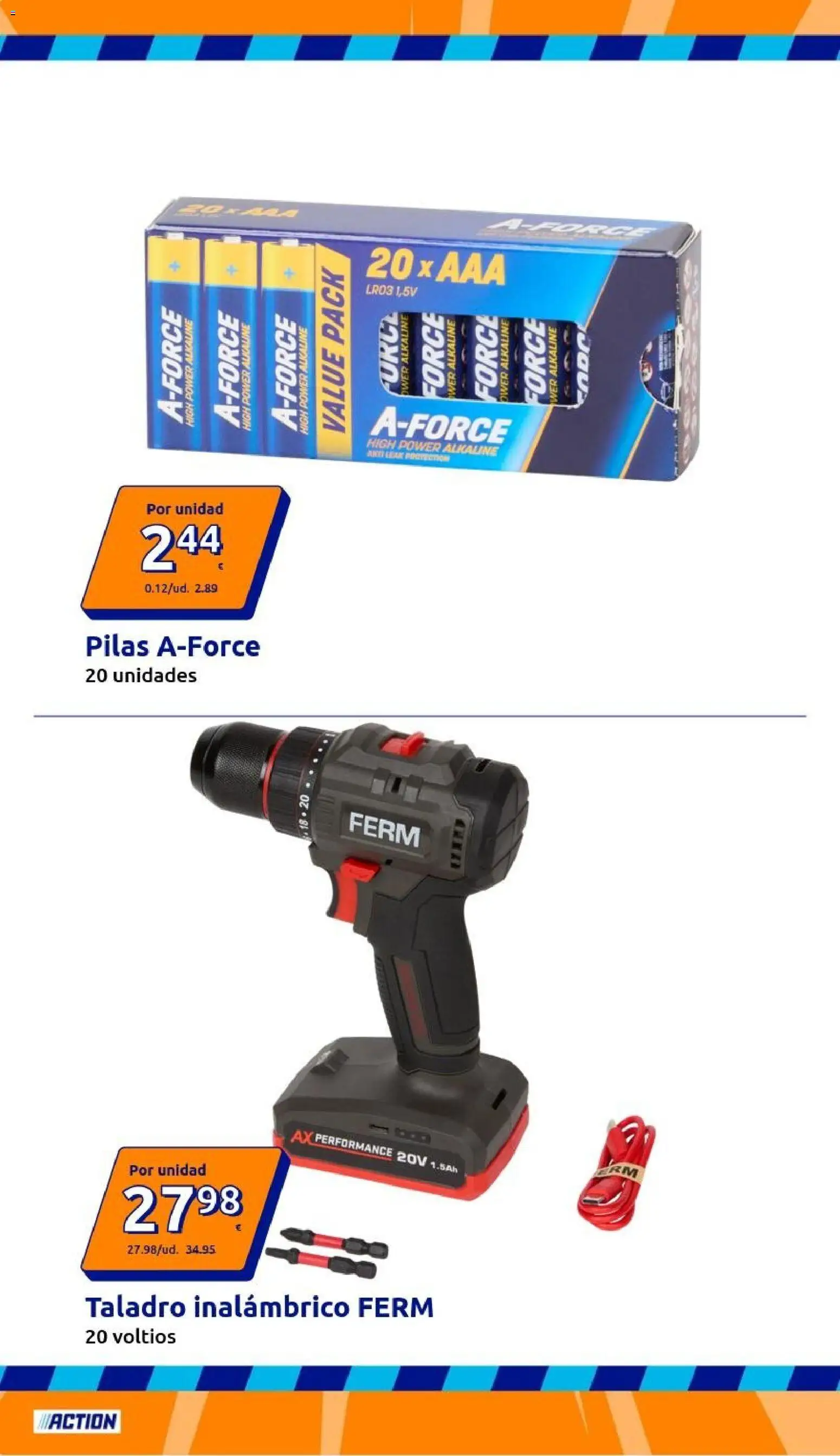 Action folleto │ válido desde el 23/09/2026 | Página: 6 | Productos: Taladro inalámbrico
