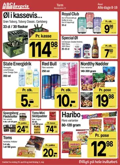 Abc Lavpris - Tarm gyldig fra 29.04.2026 | Side: 12 | Produkter: Gin, Nødder, Vodka, Lime