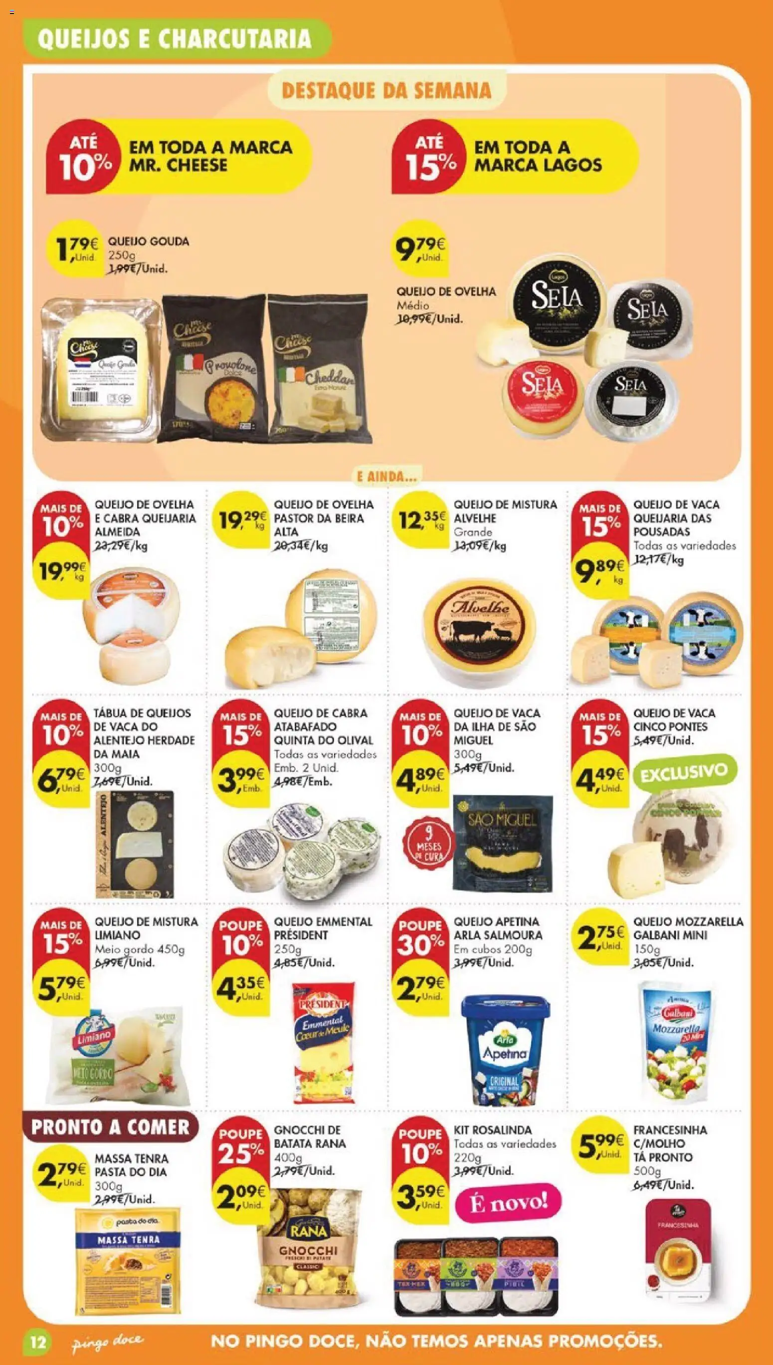 Pingo Doce folheto │ válido de 05.05.2026 | Página: 12 | Produtos: Batata, Tábua, Gnocchi, Massa
