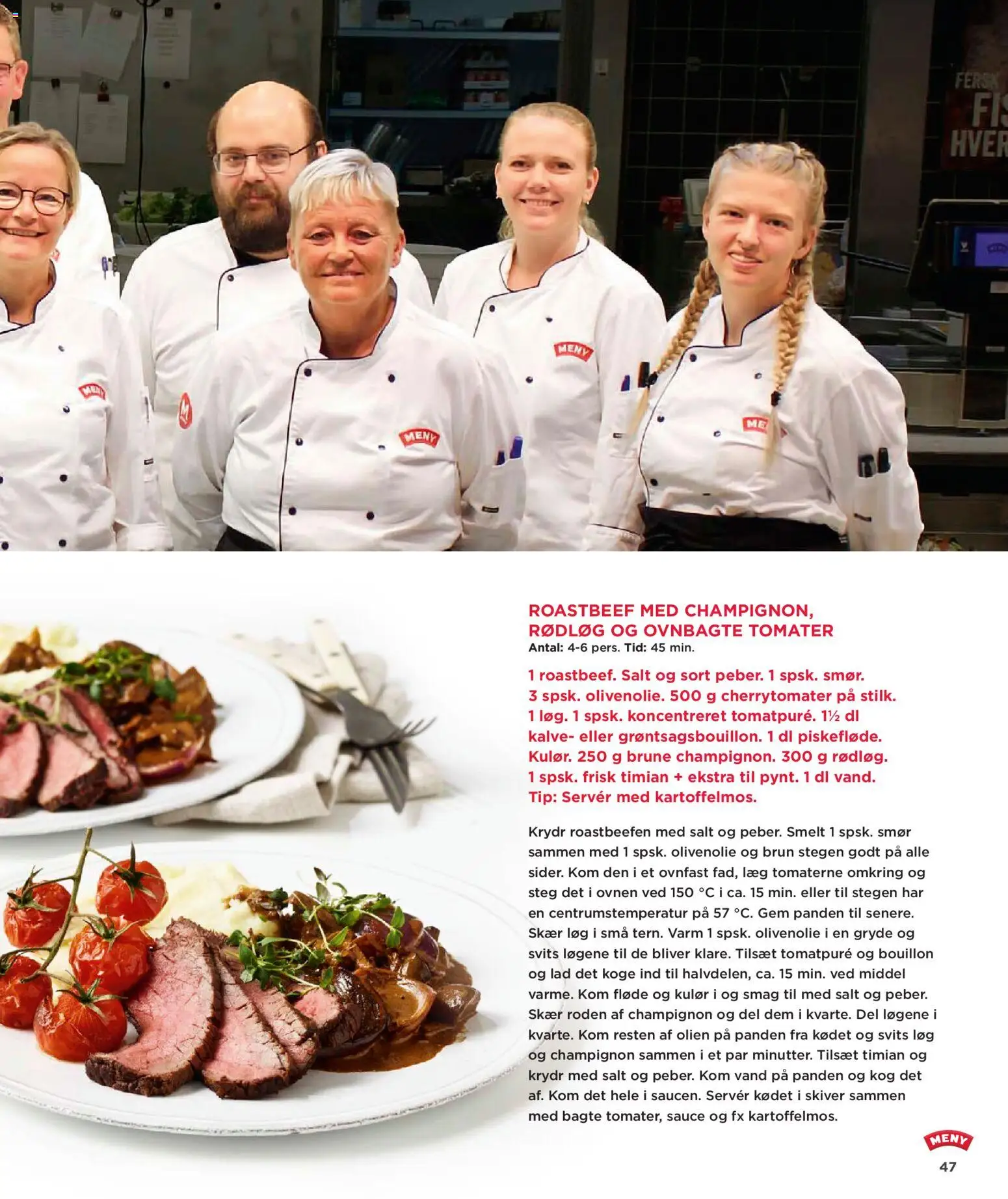Meny tilbudsavis – gyldig fra 01.02.2026 | Side: 47 | Produkter: Smør, Fløde, Rødløg, Salt