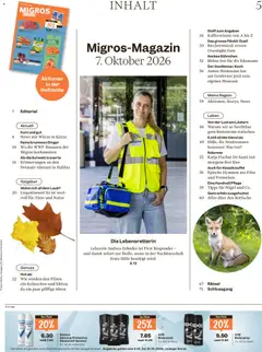 Migros aktionen Magazin ab 07.10.2026 gültig | Seite: 5