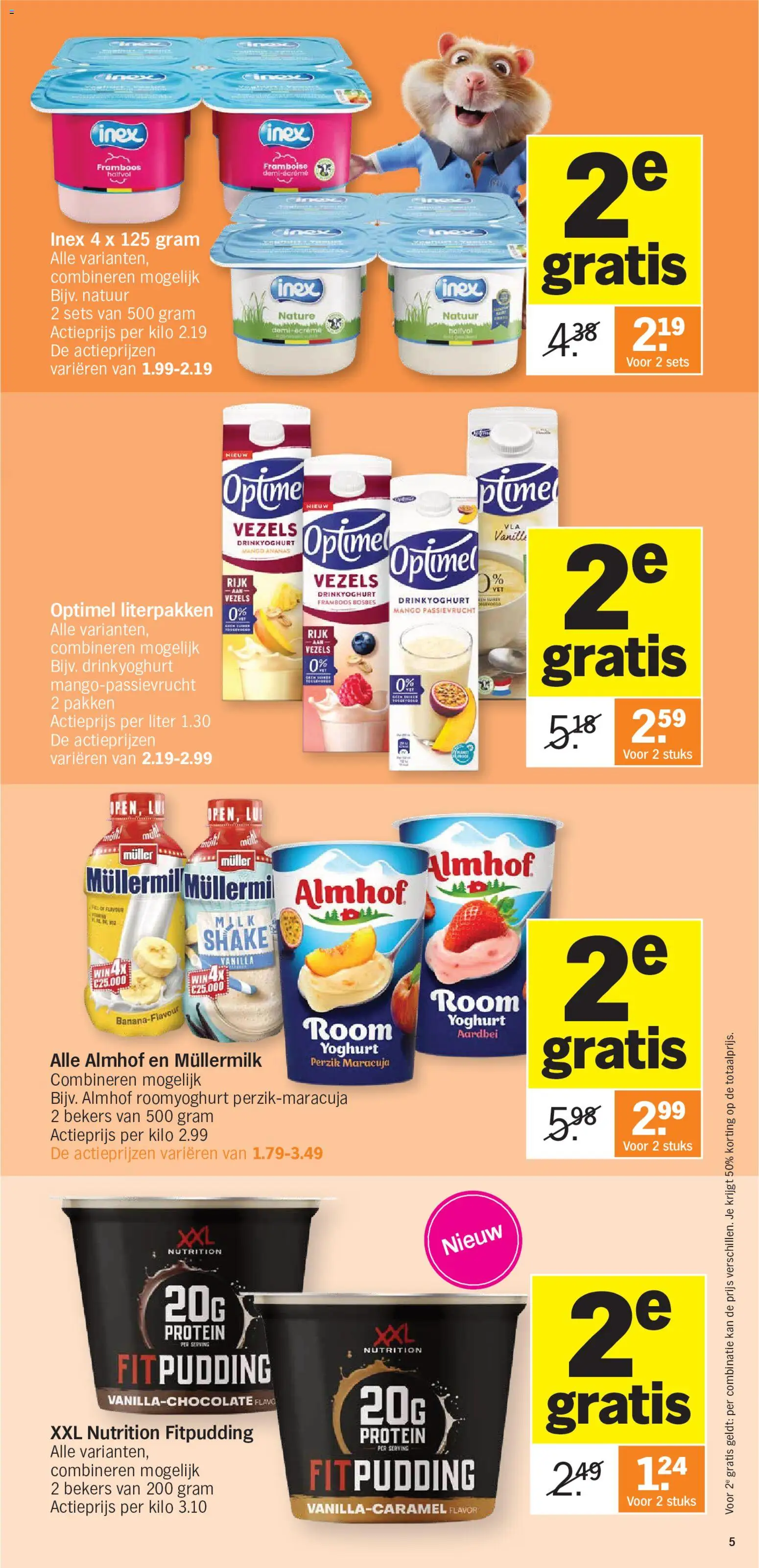 {H1} | Pagina: 5 | Producten: Room, Mango, Aardbei, Yoghurt