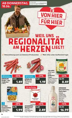 Kaufland Prospekt Kitzingen ab 15.06.2026 gültig