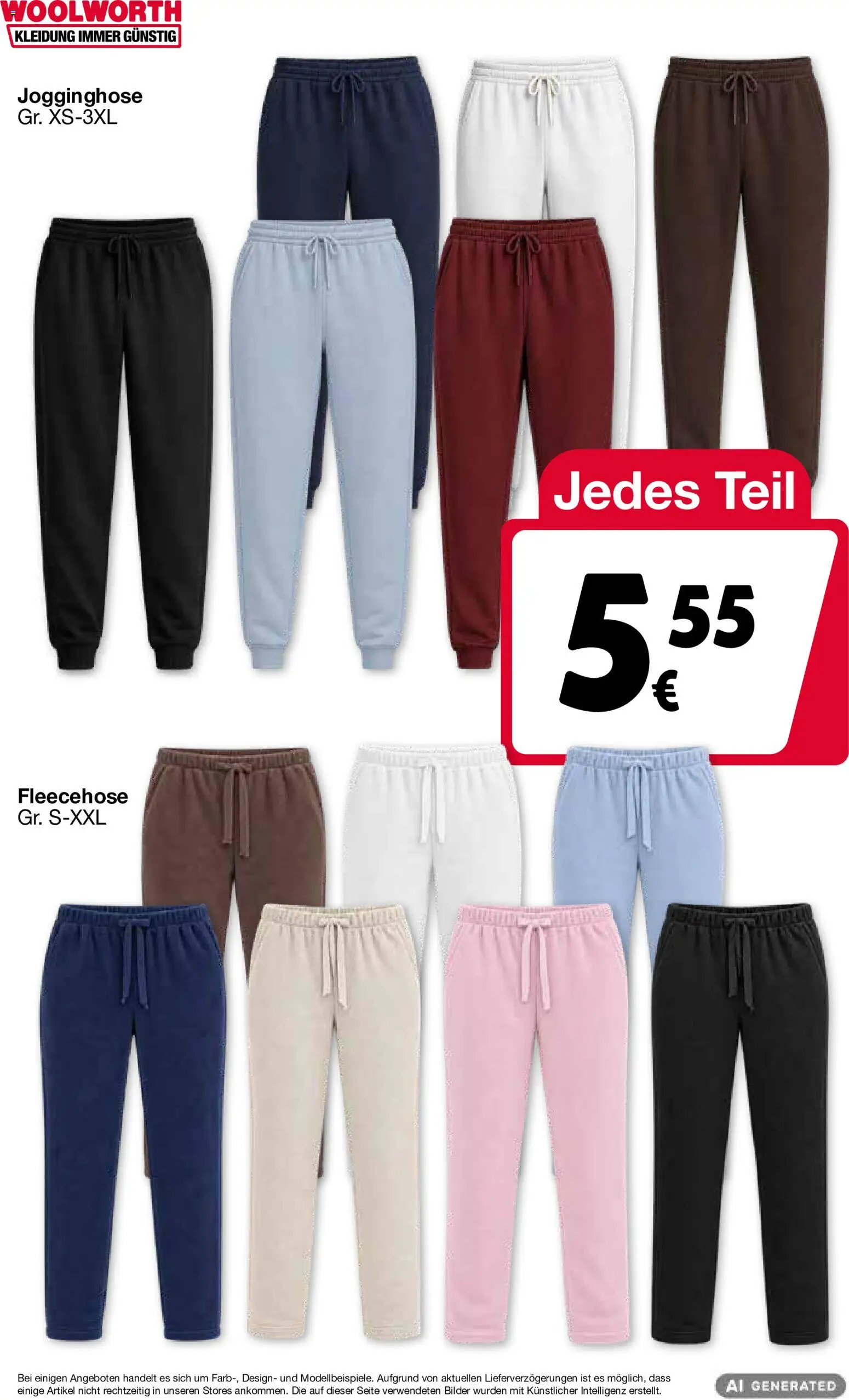 Woolworth Prospekt – gültig ab 15.10.2026 | Seite: 4 | Produkte: Jogginghose, Bilder